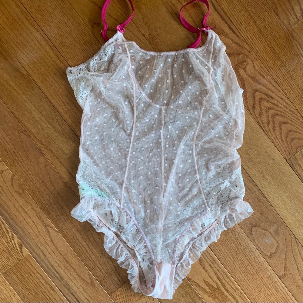Mesh dot bodysuit